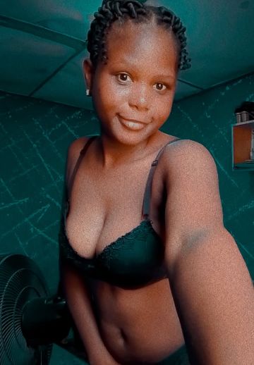 Lucy from Nigeria, reachable on PeacHub by text, voice or video chat